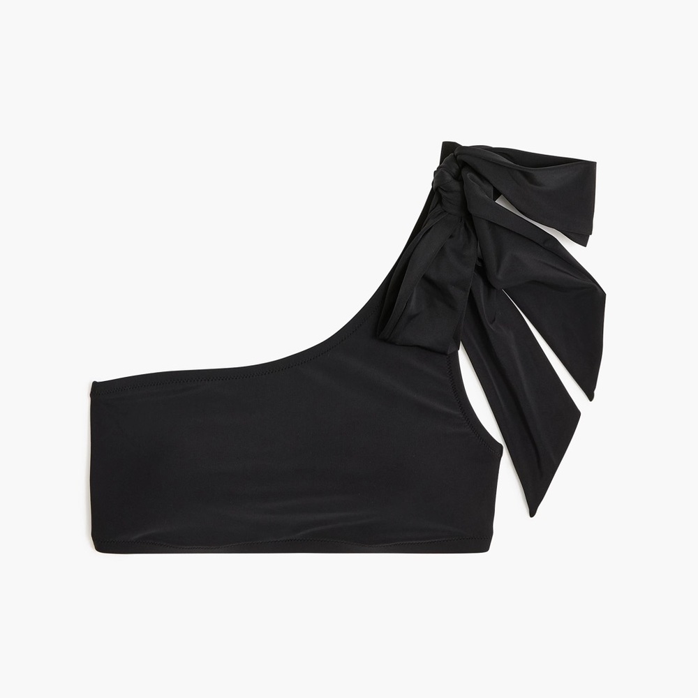 J. Crew Factory One-shoulder bow bikini top Size XXL - Picture 2 of 5